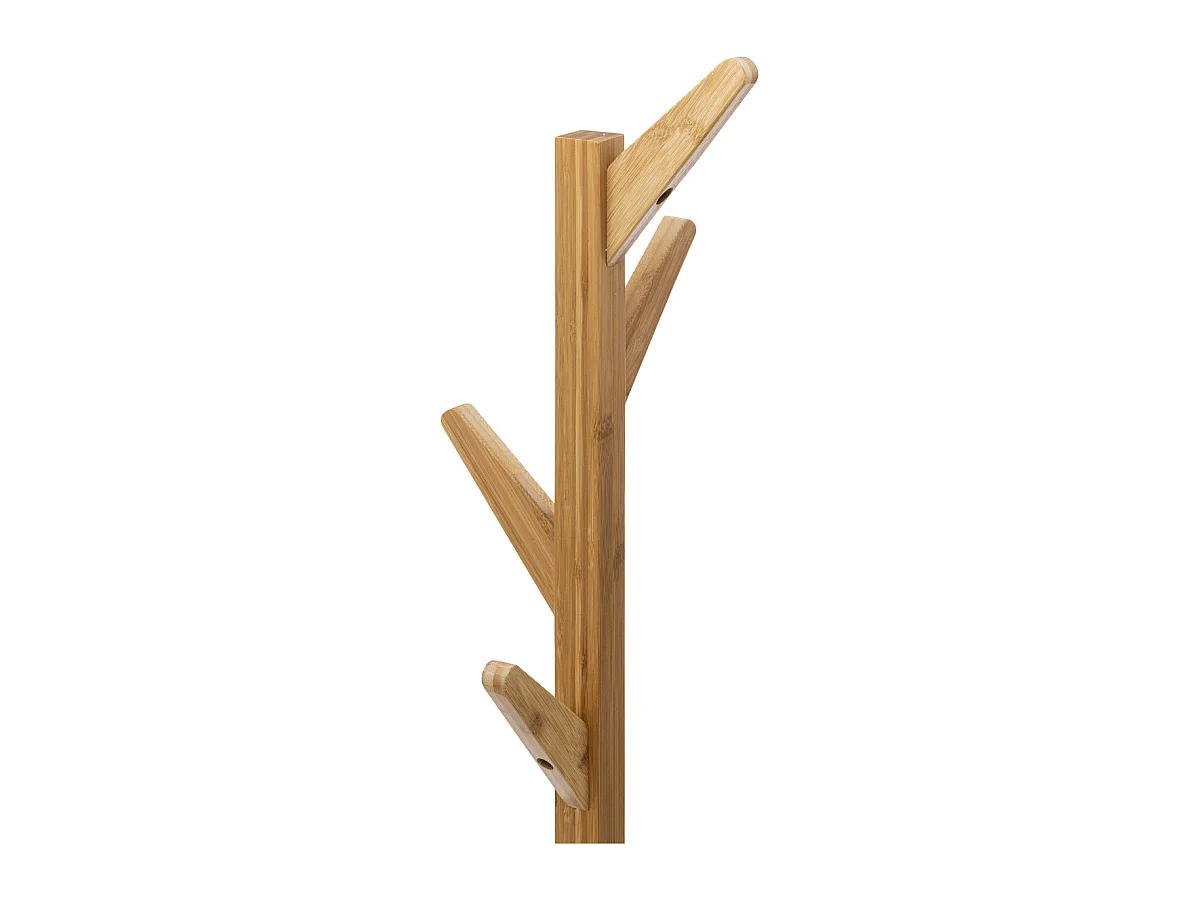 Perchero Pie Bam 4 Colgadores Marrón 177cm