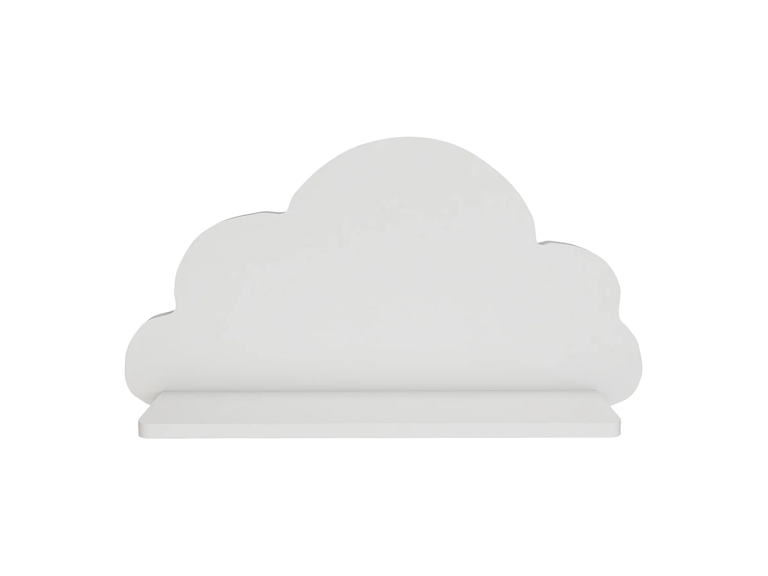 Étagère murale Skanderborg pour chambre d’enfant 25 x 45 x 10,8 cm forme nuage [en.casa]