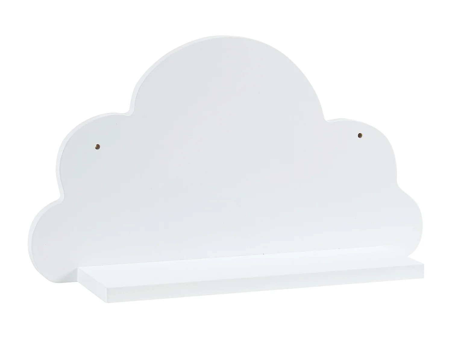 Étagère murale Skanderborg pour chambre d’enfant 25 x 45 x 10,8 cm forme nuage [en.casa]
