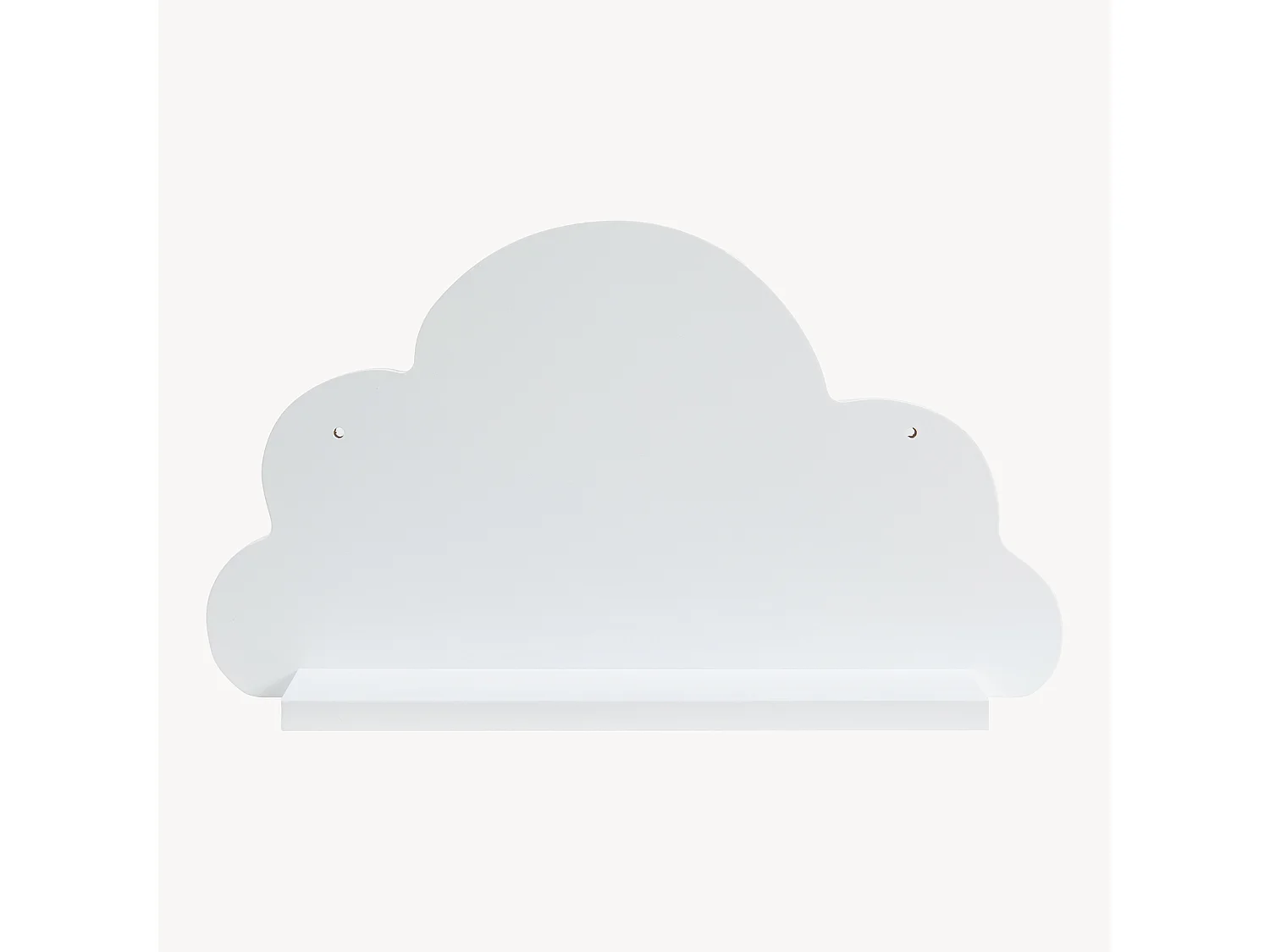 Étagère murale Skanderborg pour chambre d’enfant 25 x 45 x 10,8 cm forme nuage [en.casa]