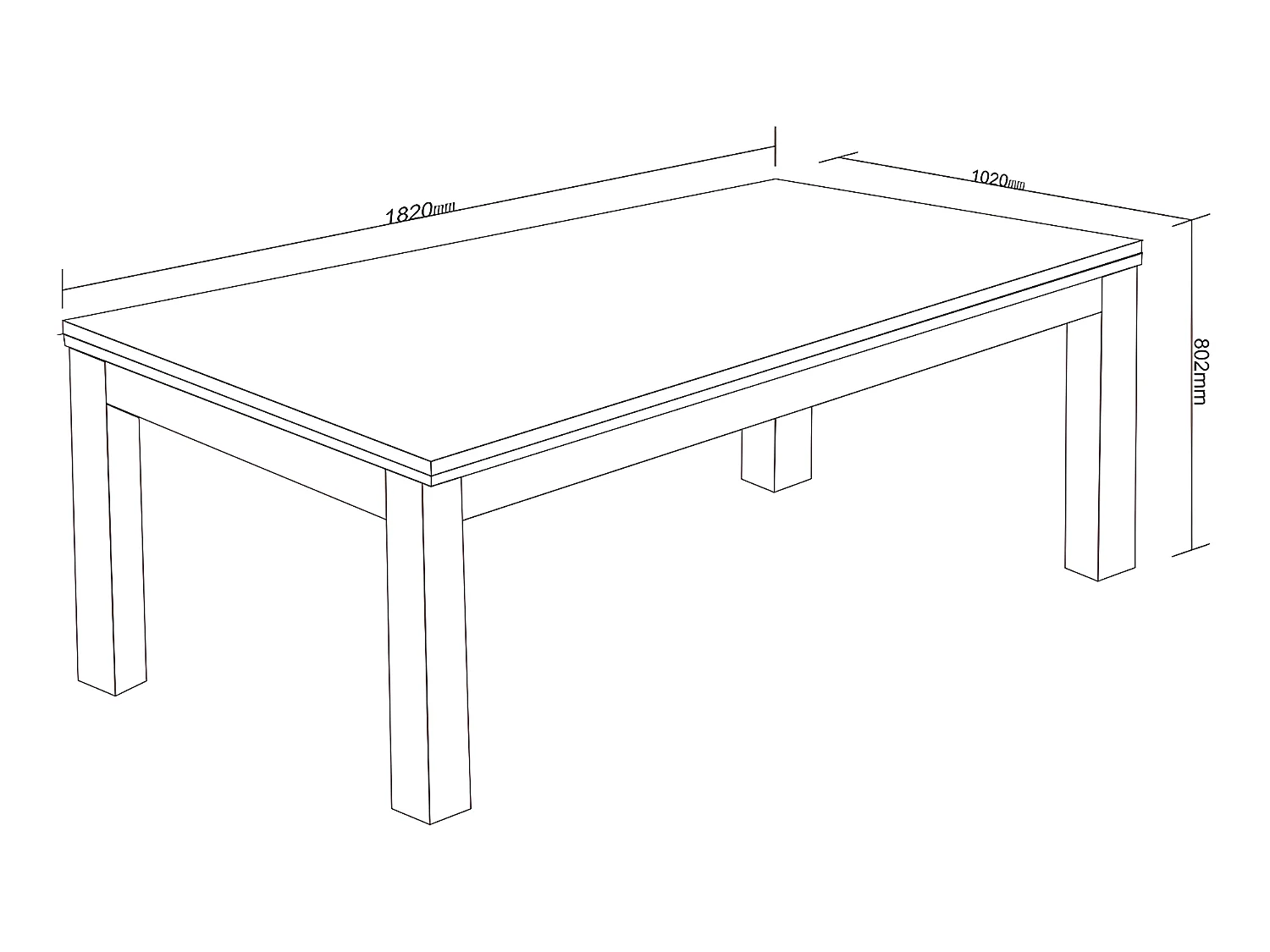 Table transformable  Billard & Ping-pong - Coloris naturel clair - L182 x l102 x H80 cm - HENK