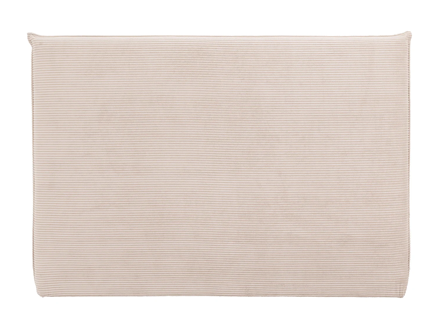 Tête de lit 160 cm - Velours côtelé - Beige - AMBRILIA