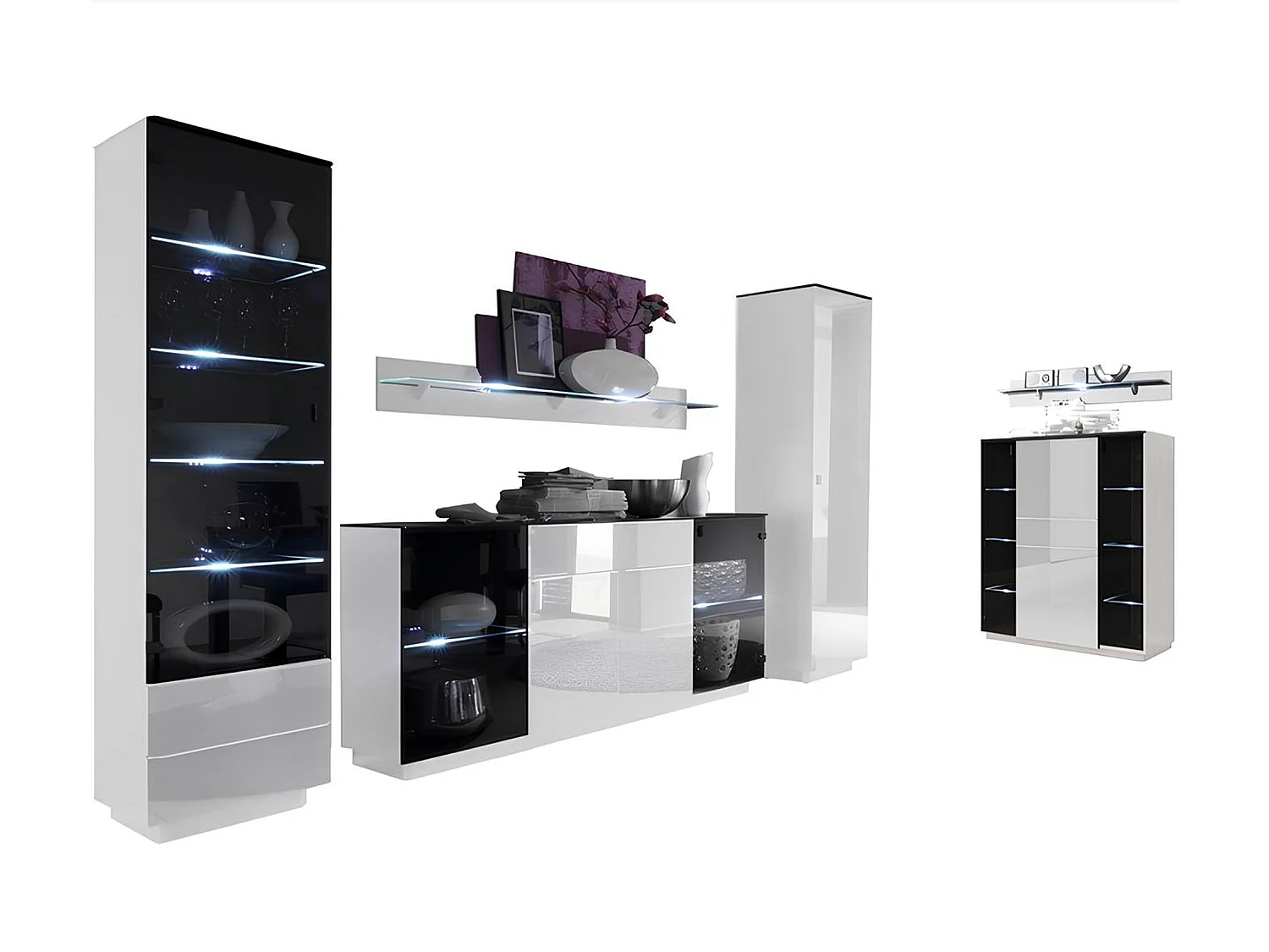 Ensemble salon GONSALO blanc