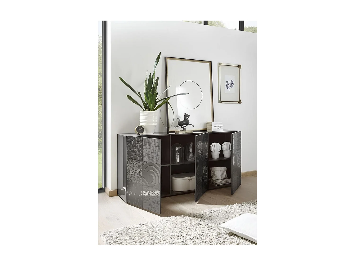 Salon complet MIREL anthracite