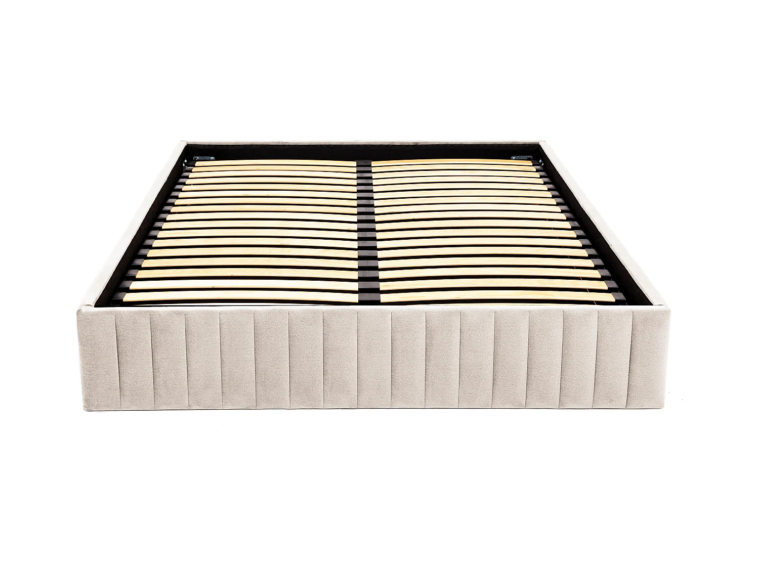 Rete contenitore 140 x 190 cm in Velluto Beige - SETHI di YSMÉE