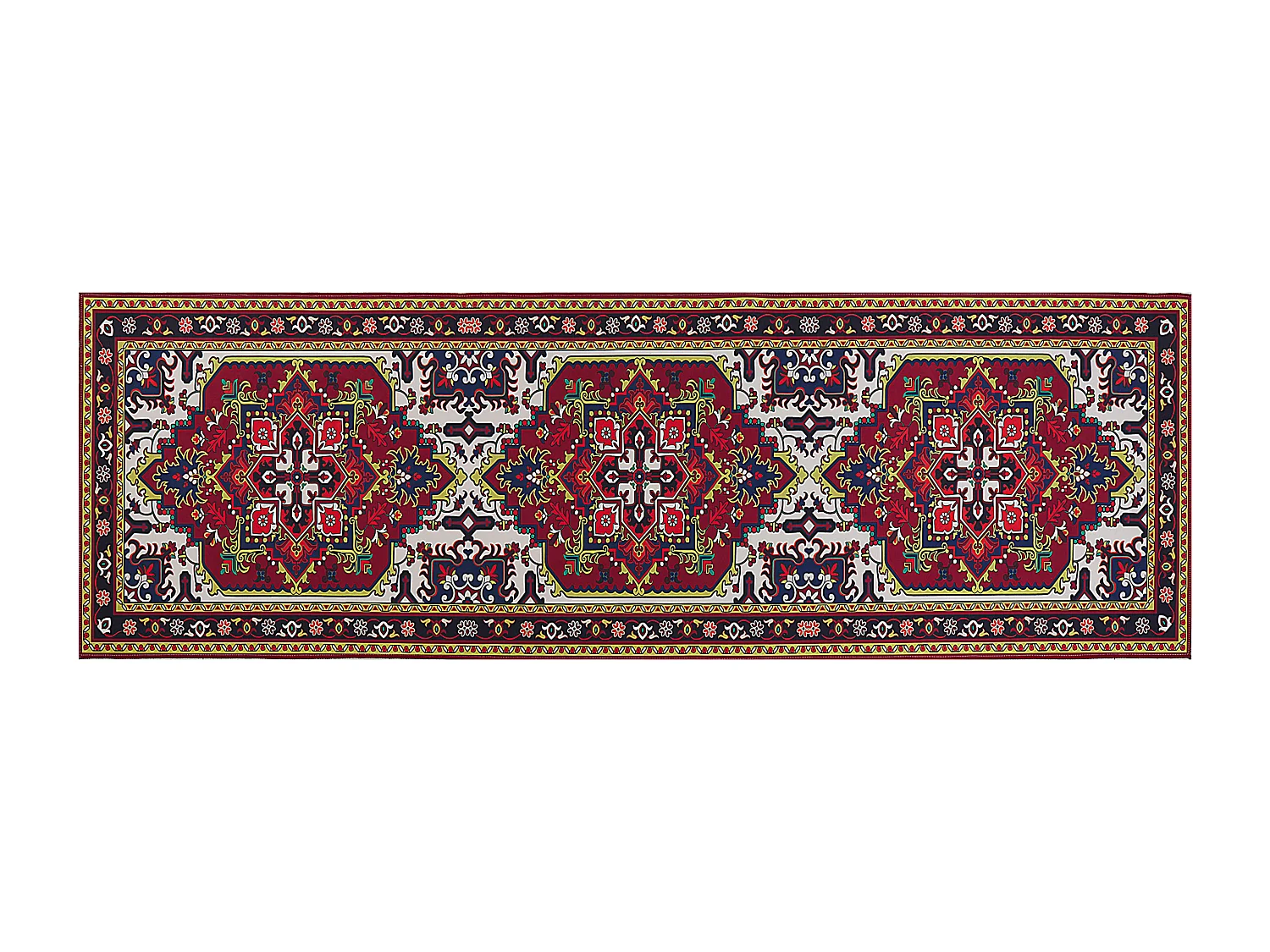 Tapis COLACHEL Rouge 80 x 240 cm
