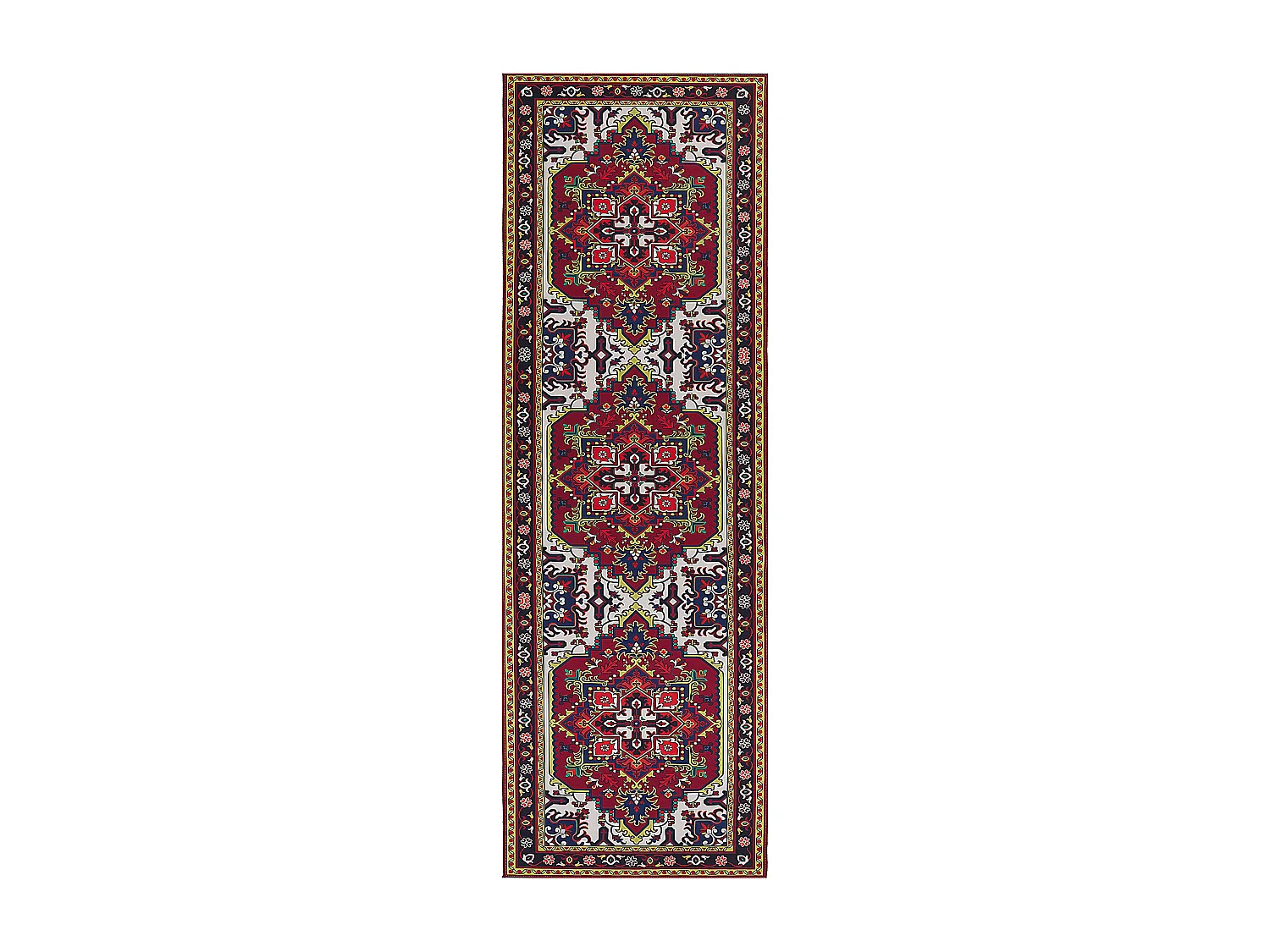 Tapis COLACHEL Rouge 80 x 240 cm