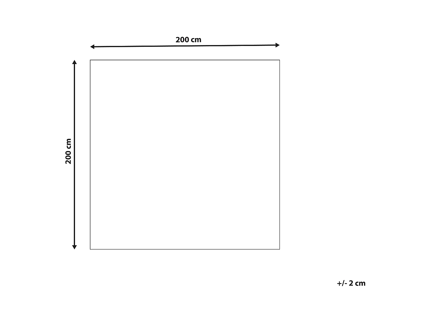 Vloerkleed wol meerkleurig 200 x 200 cm ADILCEVAZ