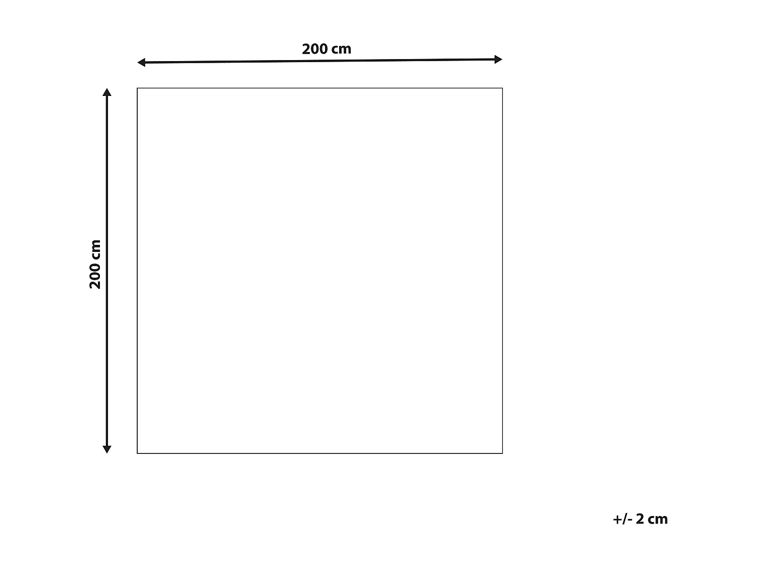 Vloerkleed wol meerkleurig 200 x 200 cm ADILCEVAZ