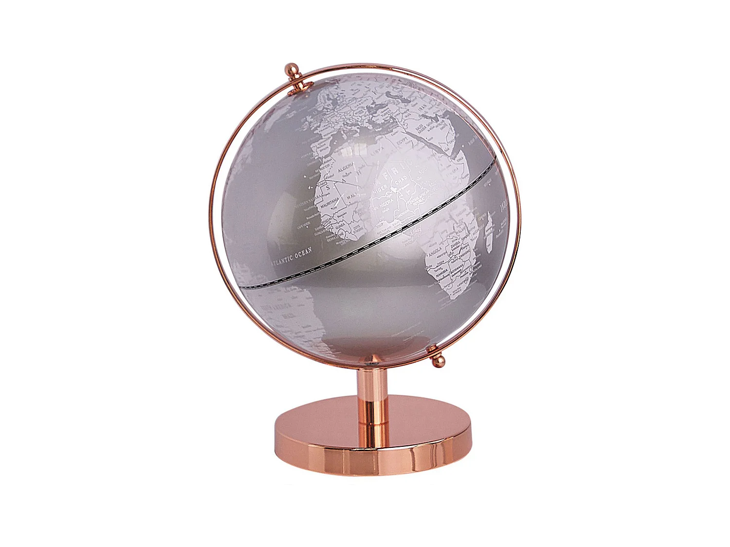 Globe CABOT Argenté 28 cm