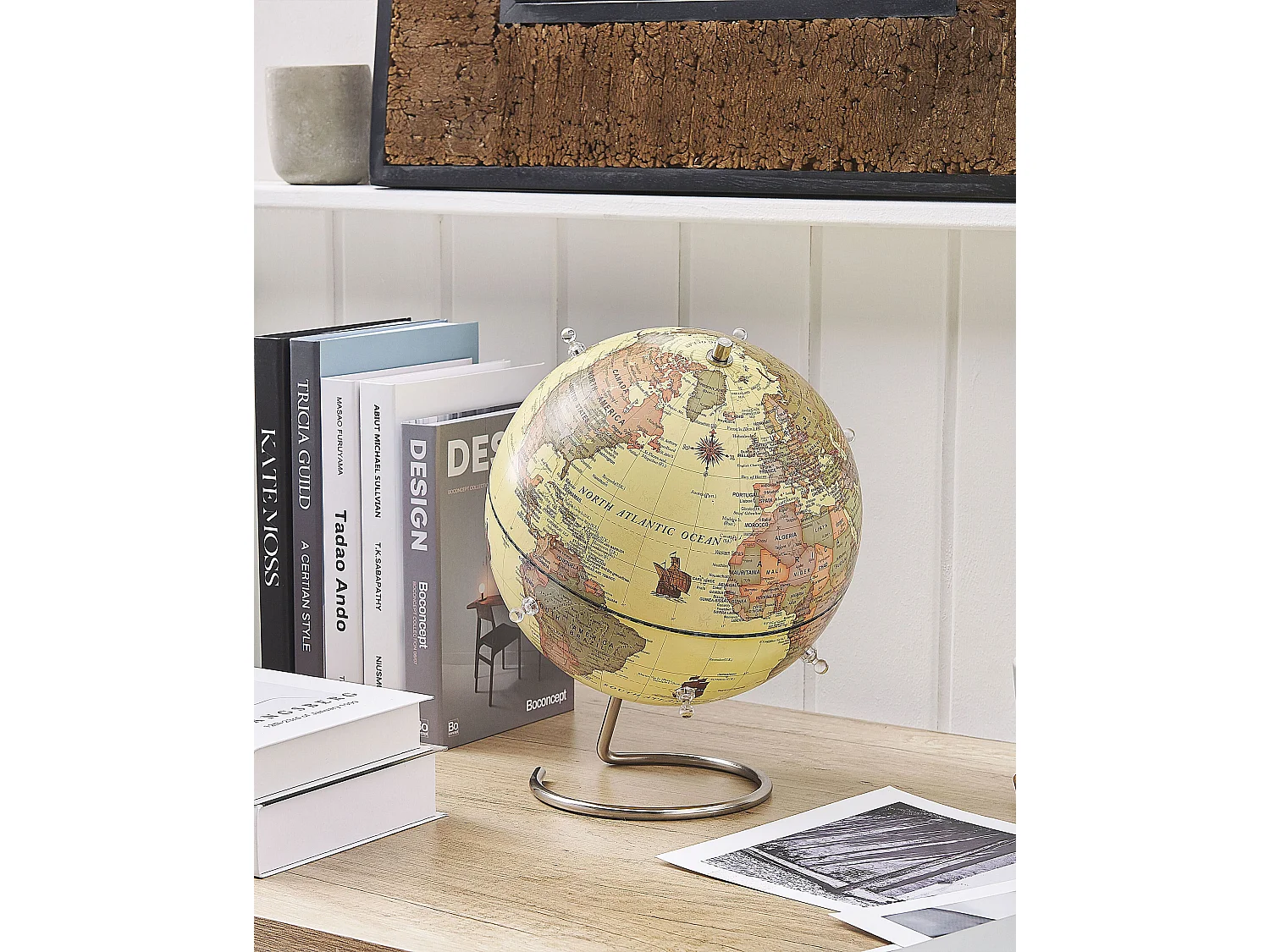 Globe CARTIER Jaune 29 cm