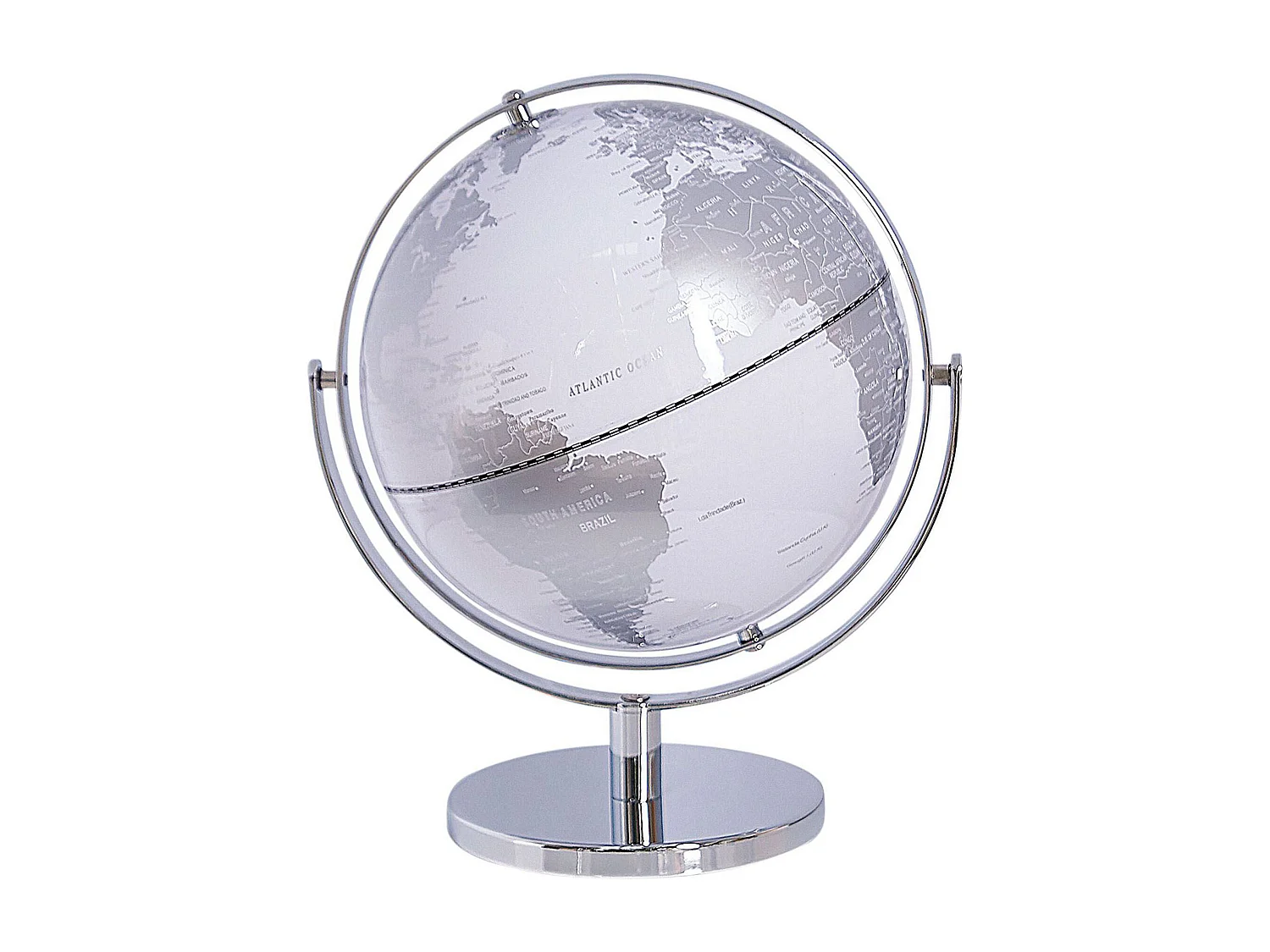 Globe DRAKE Argenté 33 cm