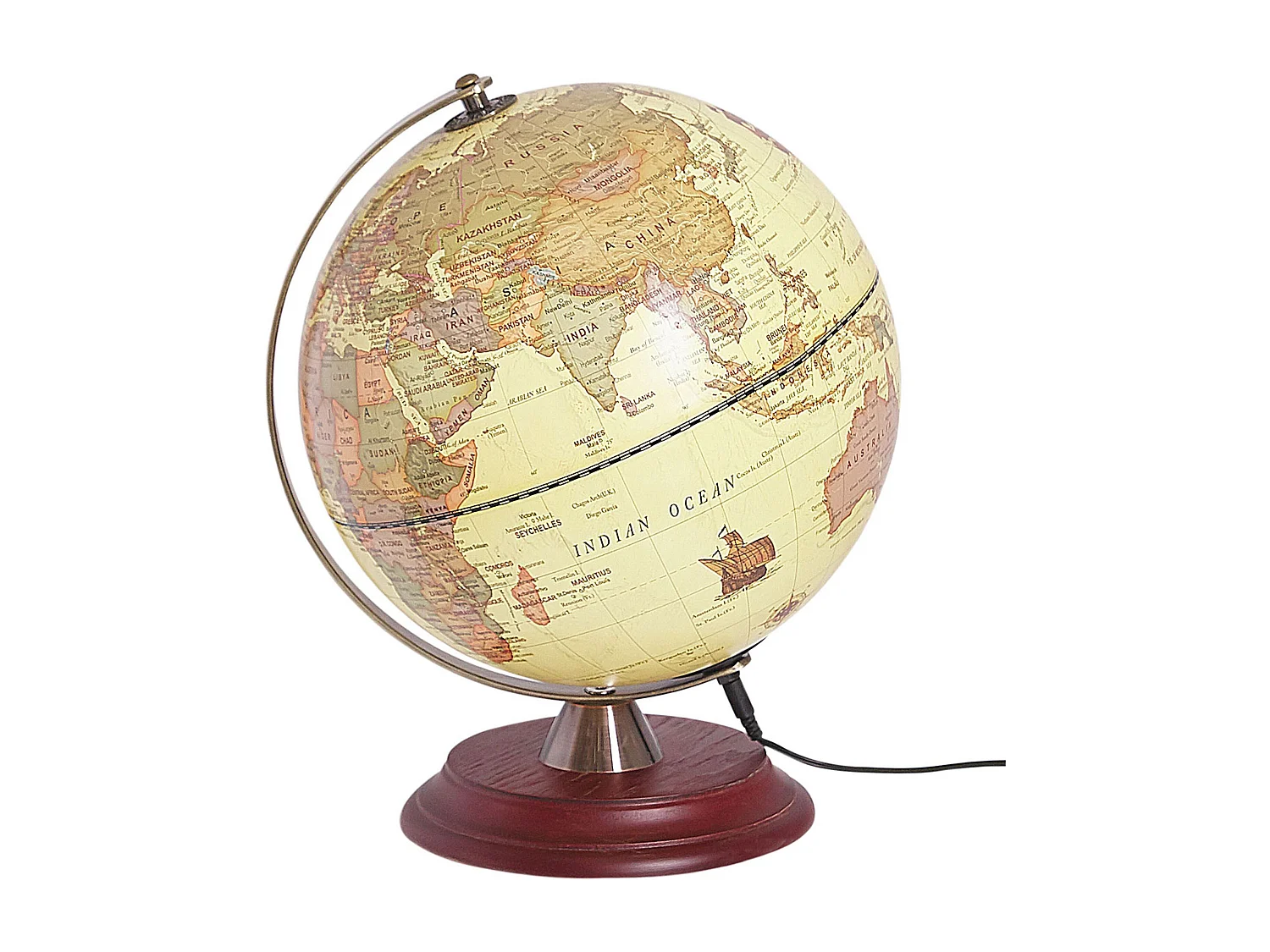 Globe LED VESPUCCI Jaune 30 cm