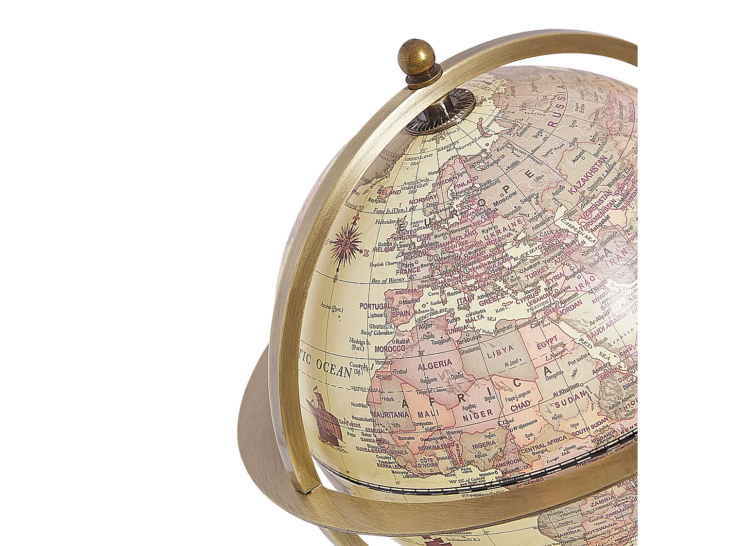 Wereldbol PIZARRO Beige 25 cm