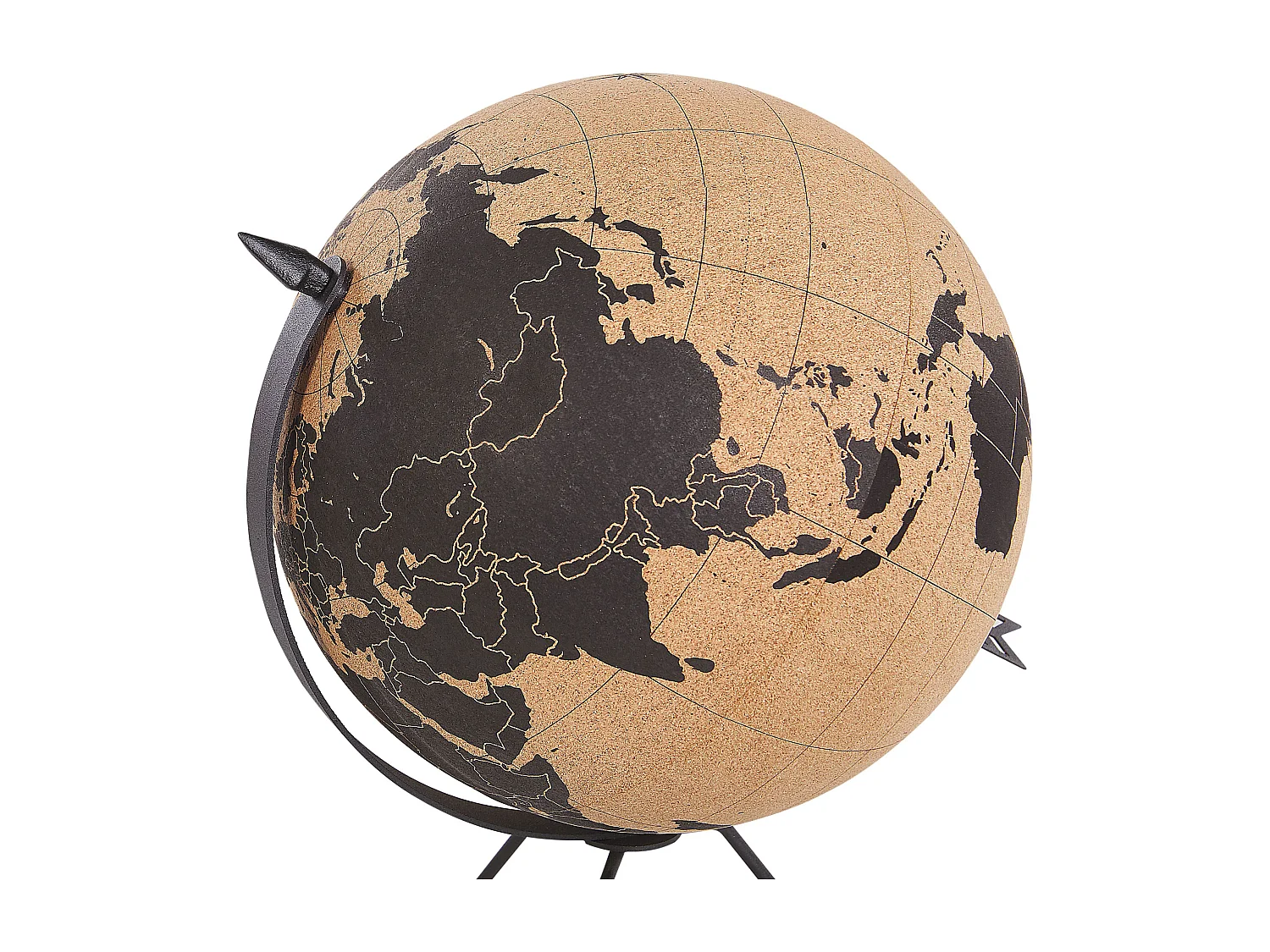 Wereldbol BATTUTA Bruin 35 cm