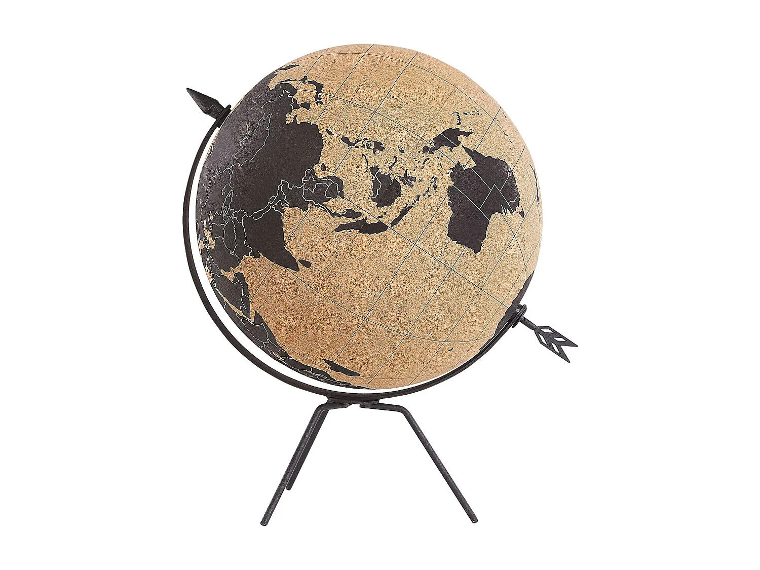Globe BATTUTA Marron 35 cm