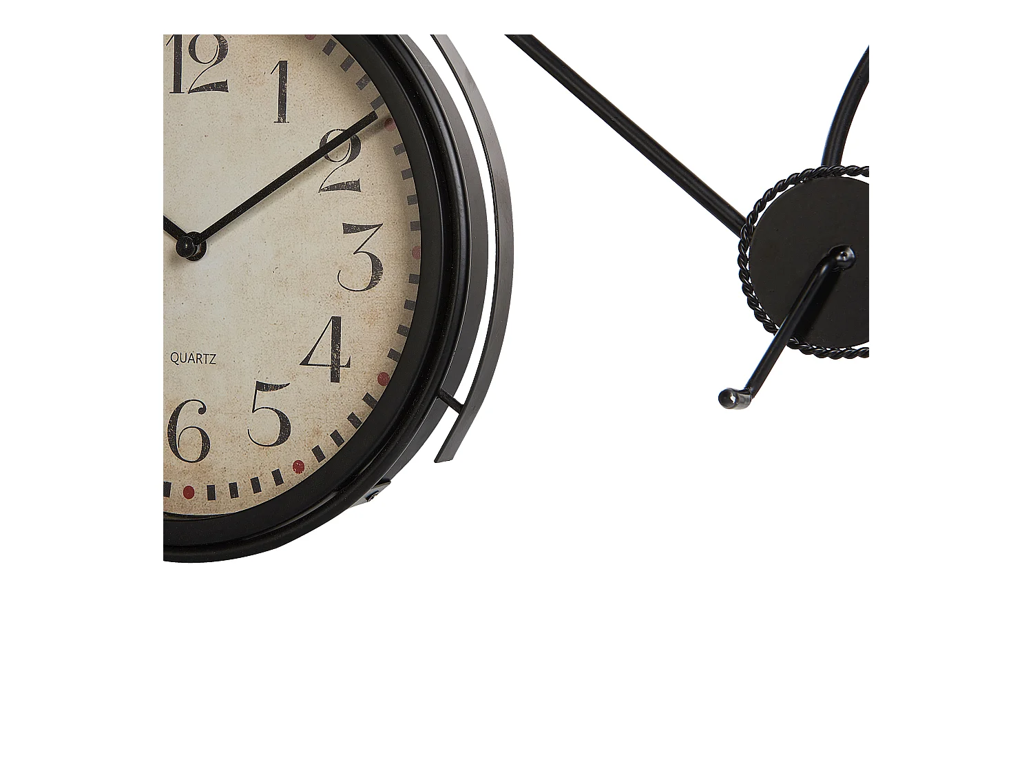 Orologio LILLO 59 cm Metallo Nero