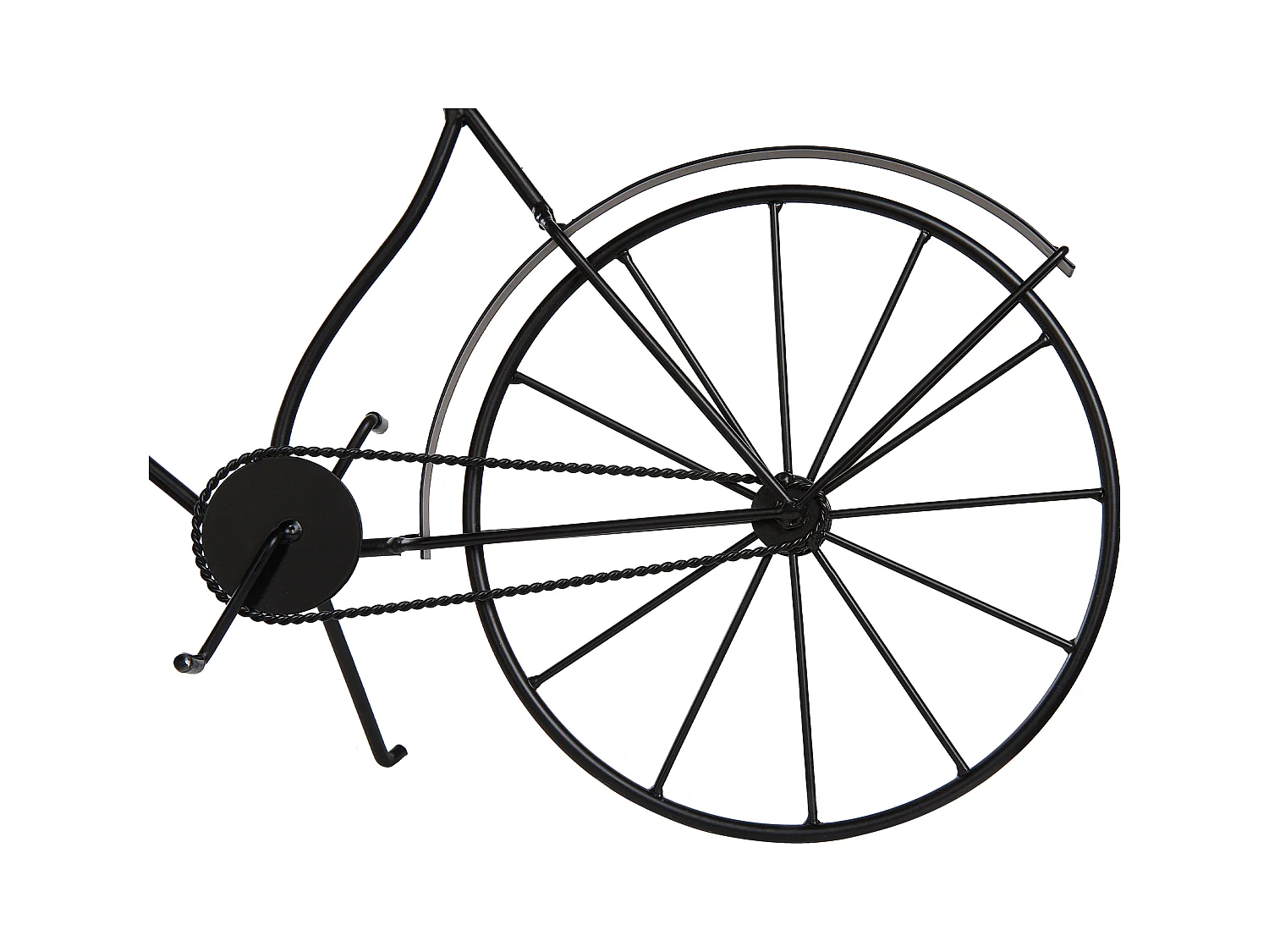 Relógio LILLO 59 cm Metal Preto