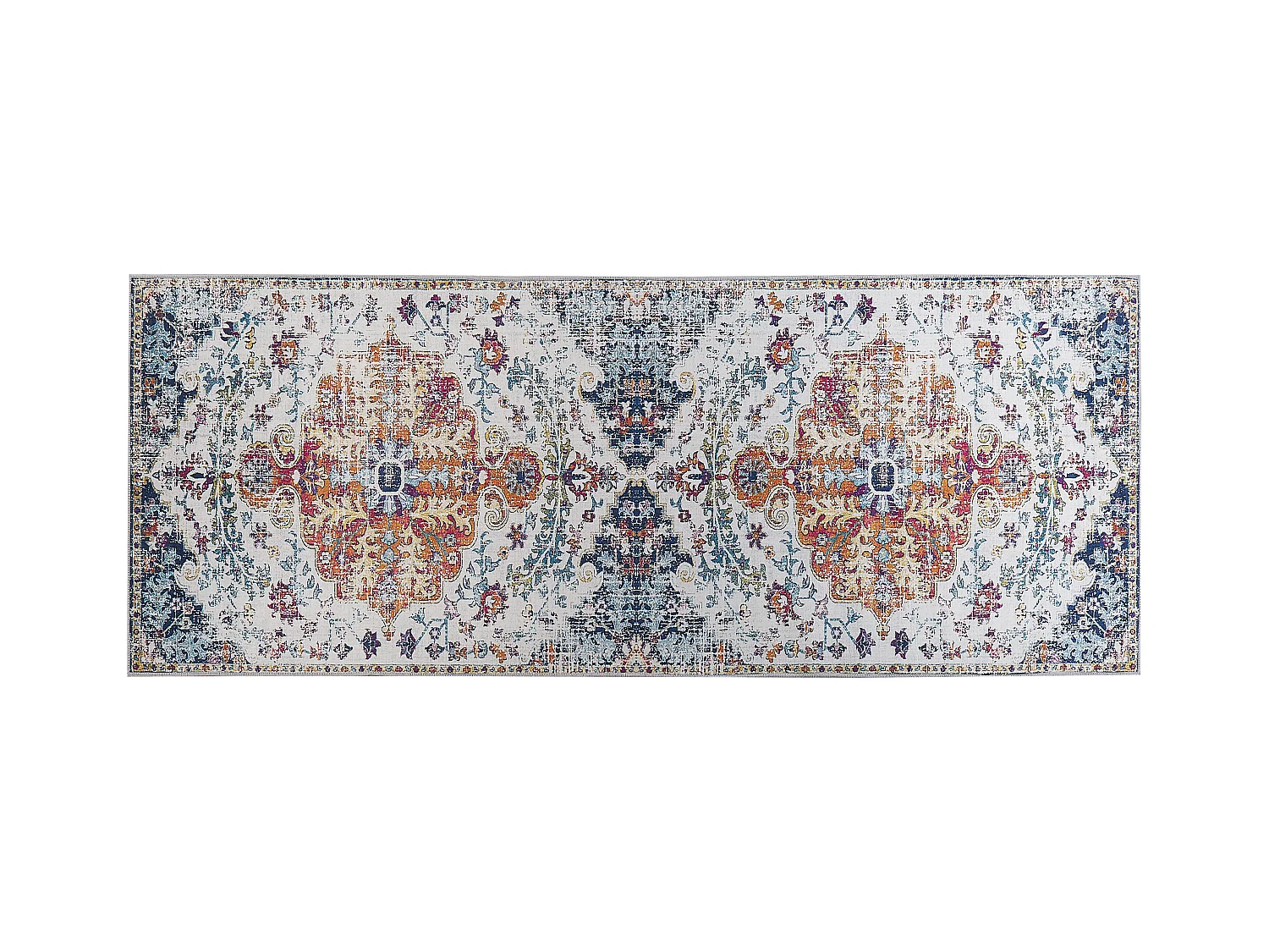 Dywan 80 x 200 cm wielokolorowy ENAYAM