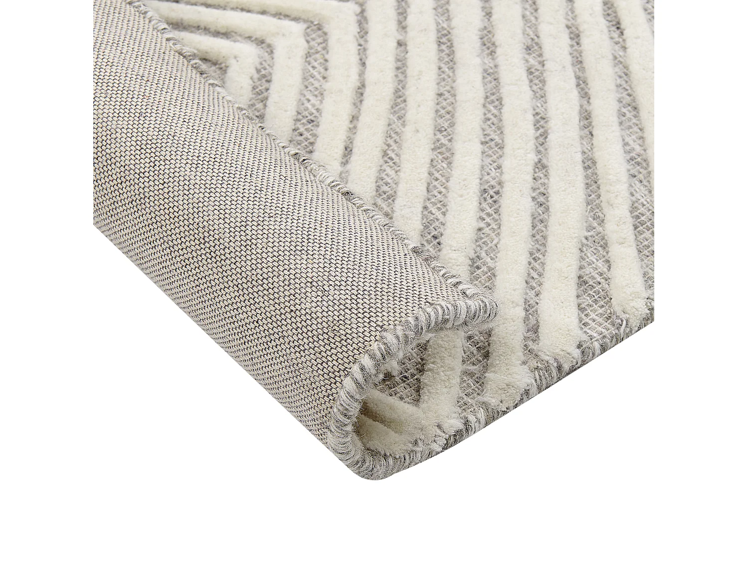 Tapis GOKSUN Gris 80 x 150 cm Laine