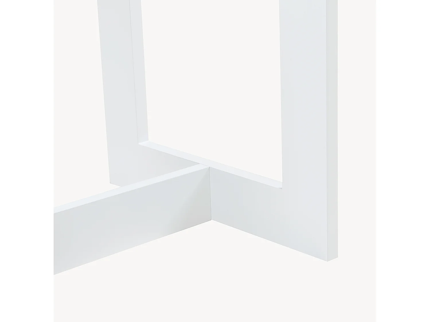 Portant à vêtements Værløse de forme cabane pour enfant 78 x 75 x 35 cm blanc [en.casa]