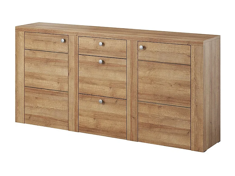 Design-Buffet 175cm für Wohnzimmer, Eichenfarbe, Kollektion SANTIAGO.