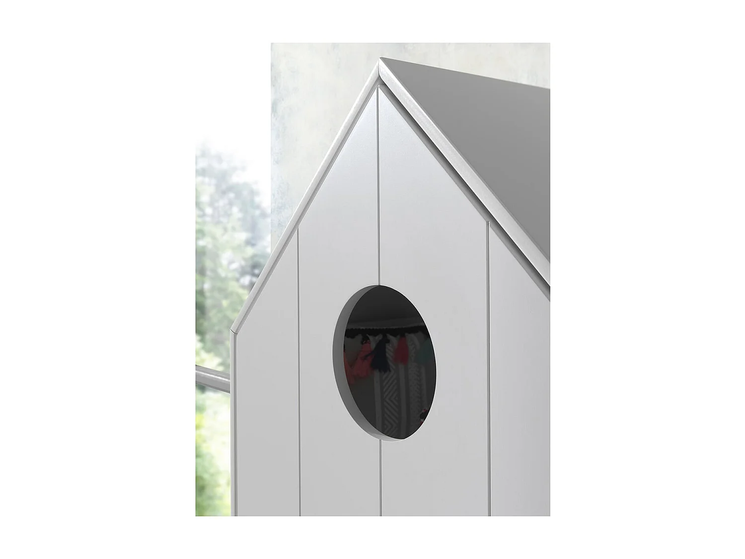 HAVRE - Armoire Cabane de Plage Blanche 1 Porte