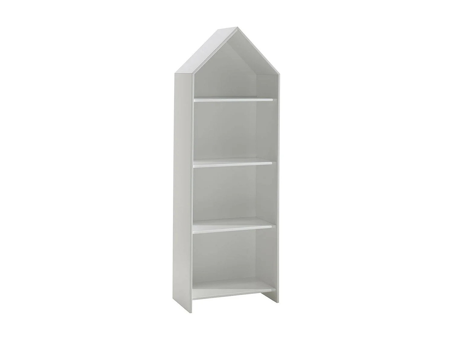 HAVRE - Pack Bibliothèque + Armoire 1 Porte Blanche