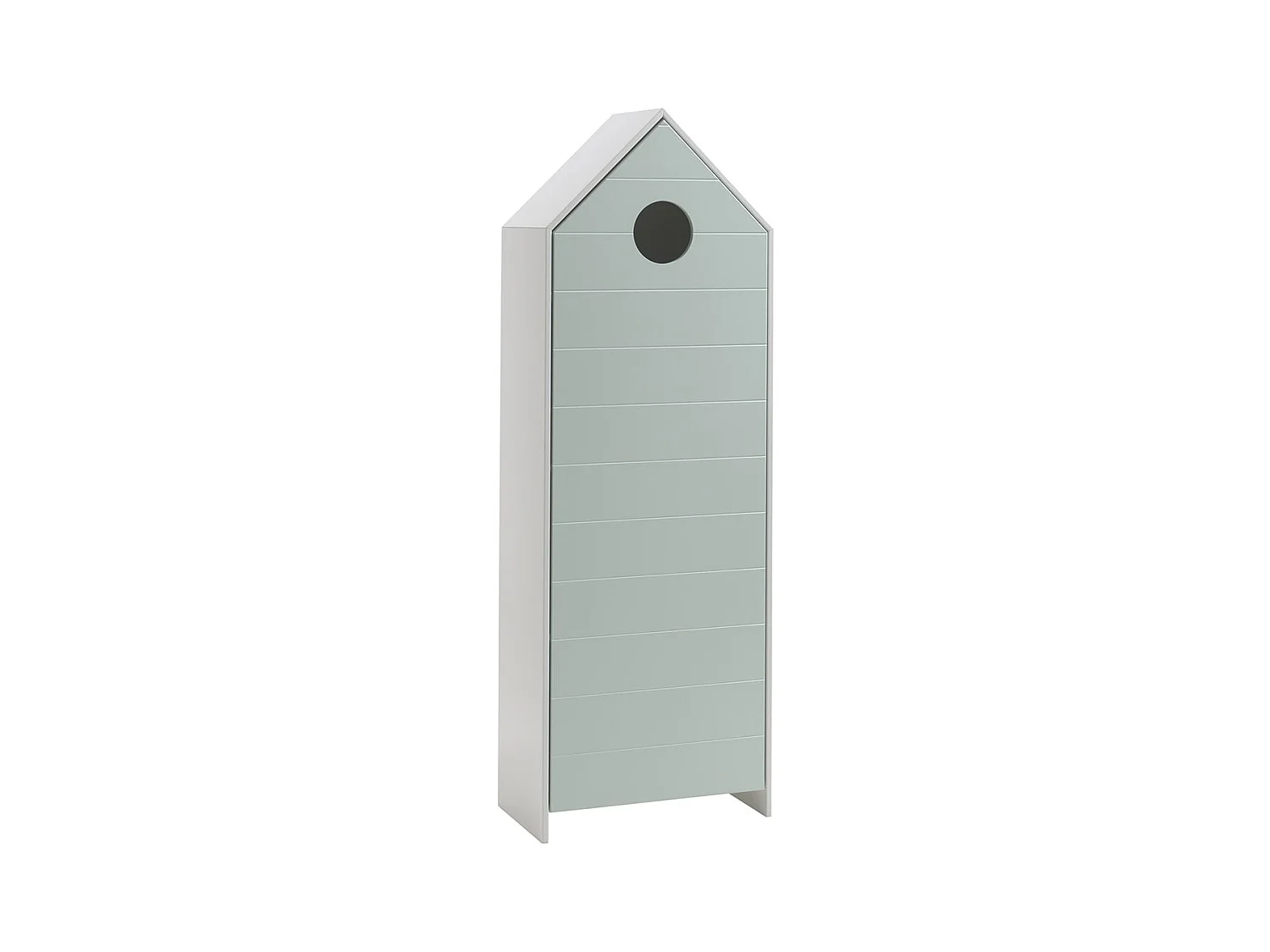 HAVRE - Armoire Cabane de Plage Vert Menthe 1 Porte