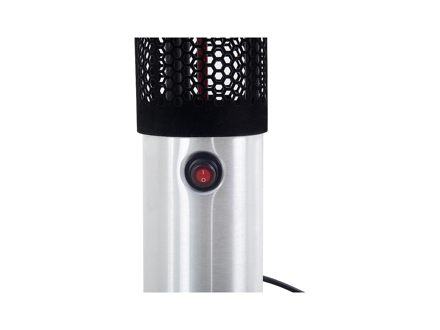 Riscaldatore a infrarossi da patio a piantana VEZUVIO 1500 W Nero