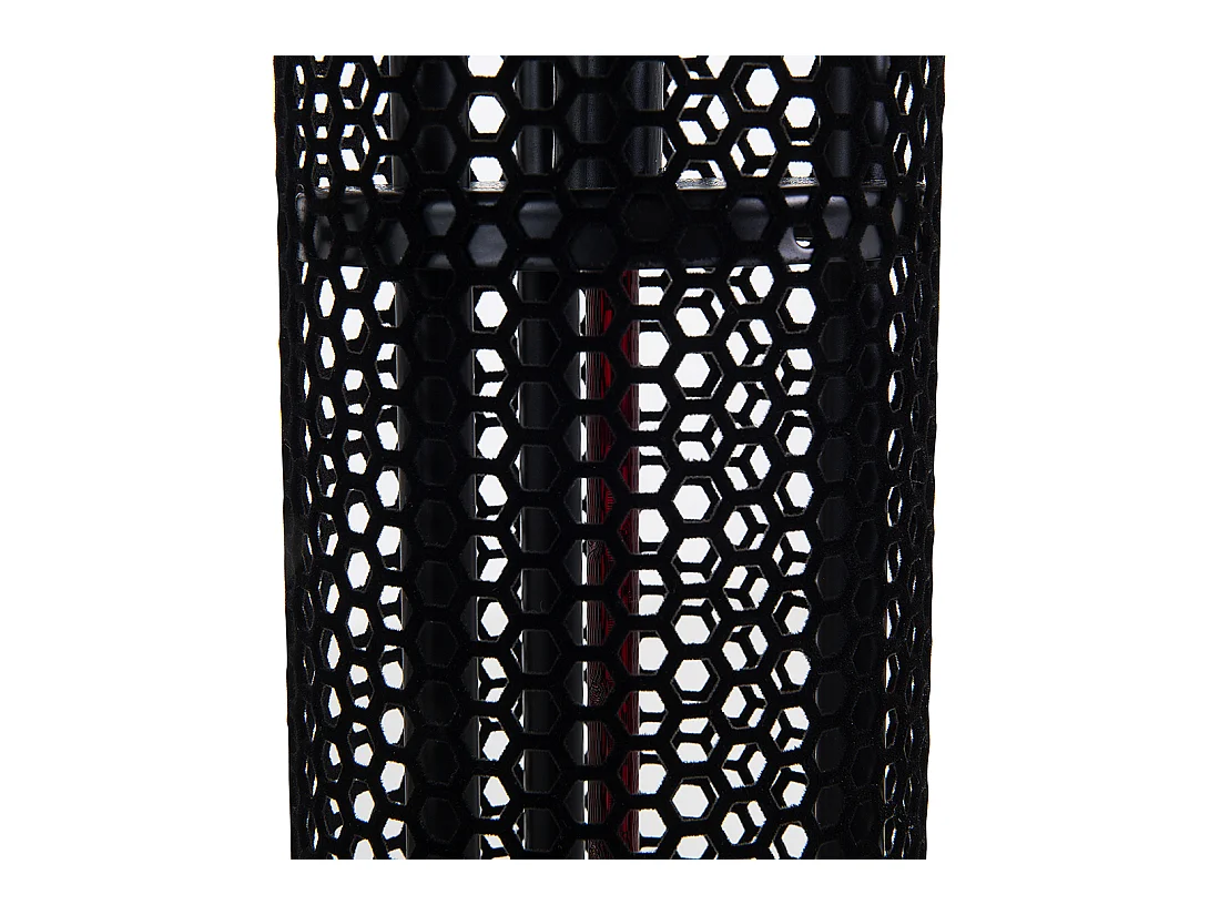 Riscaldatore a infrarossi da patio a piantana VEZUVIO 1500 W Nero