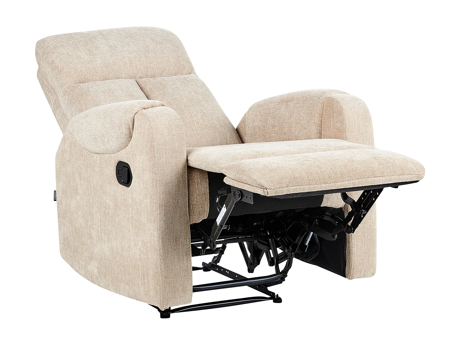 Fernsehsessel SOMERO Stoff Beige