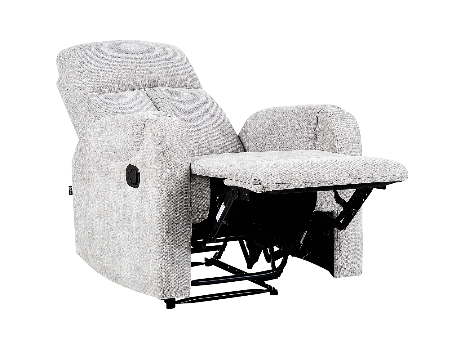 Relaxfauteuil SOMERO Stof Grijs