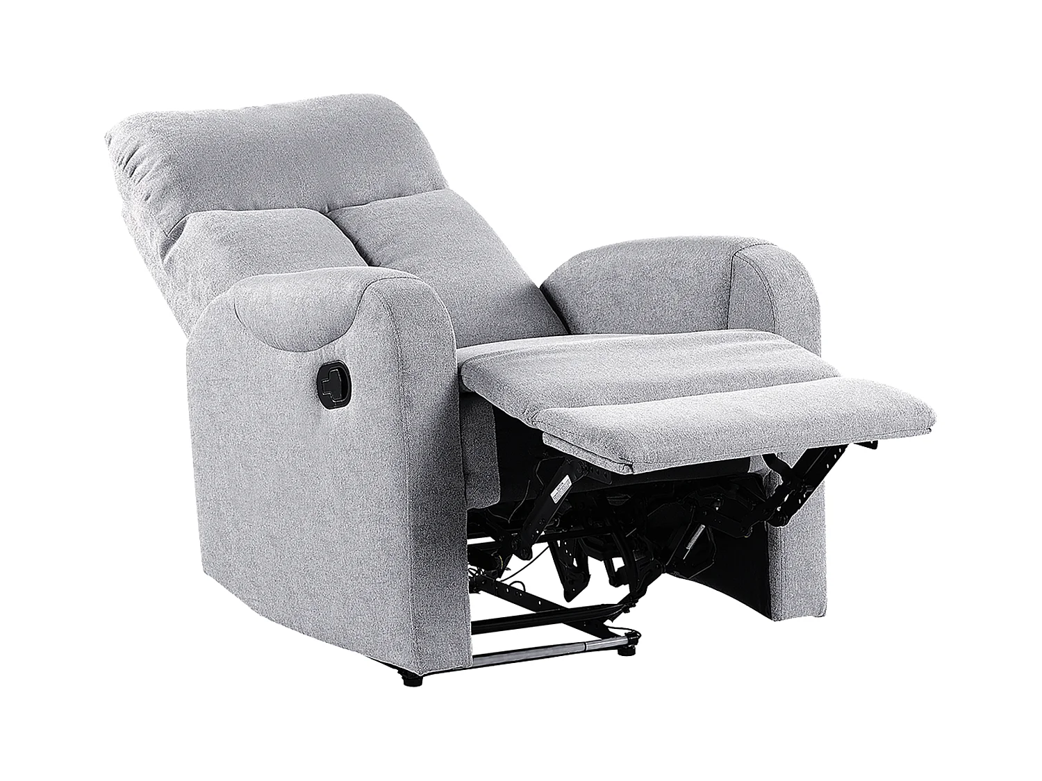 Relaxfauteuil SOMERO Stof Grijs