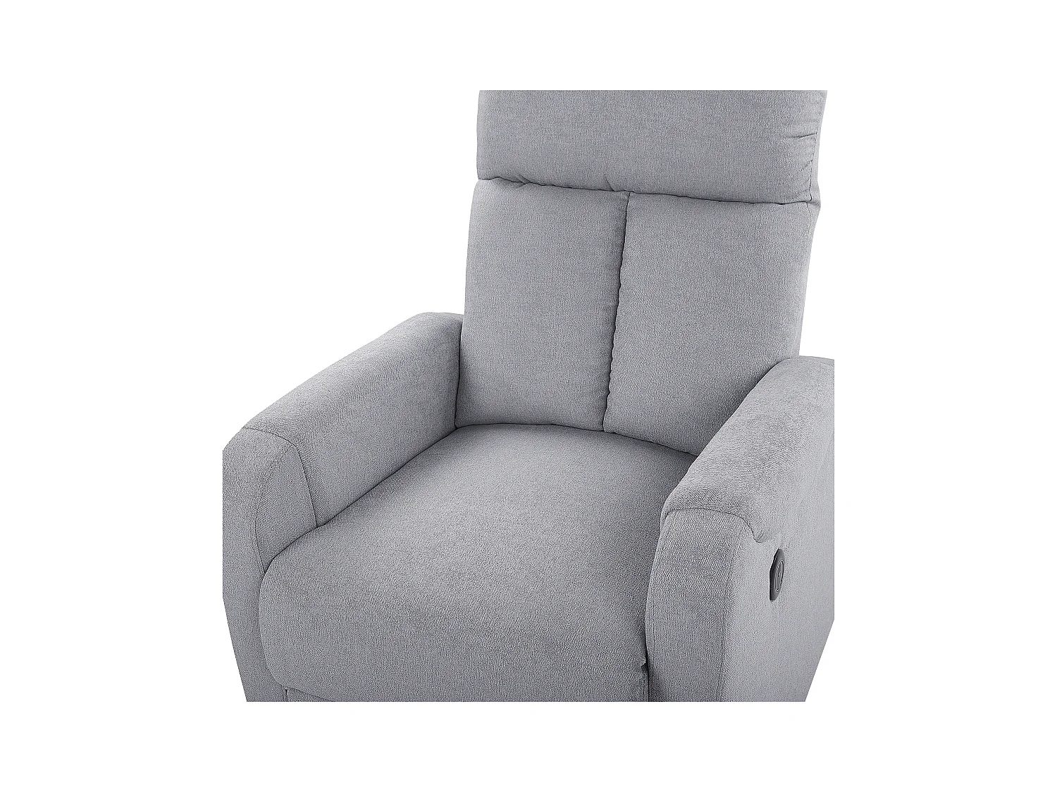 Relaxfauteuil SOMERO Stof Grijs