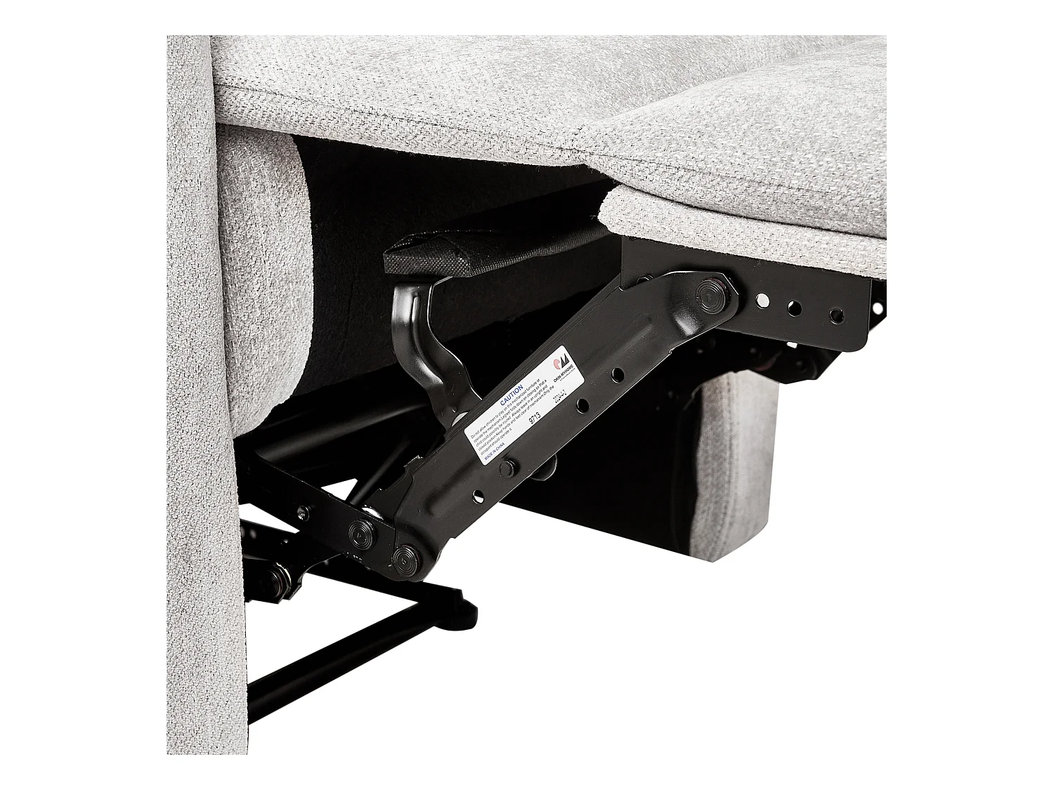 Relaxfauteuil SOMERO Stof Grijs