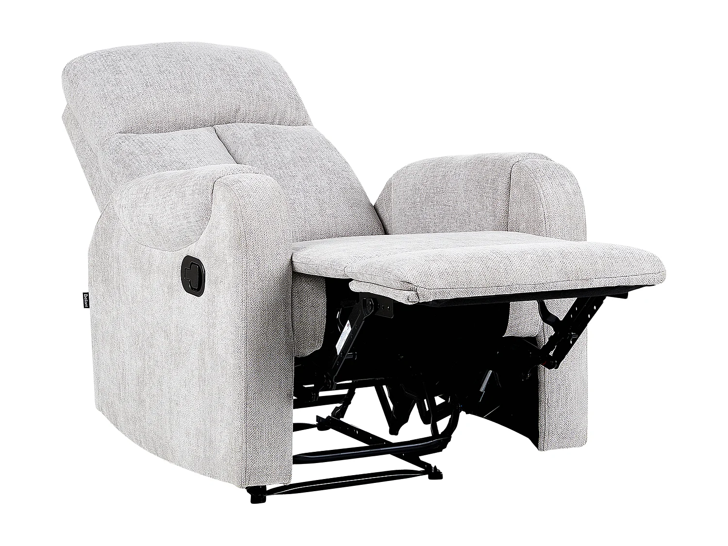 Relaxfauteuil SOMERO Stof Grijs