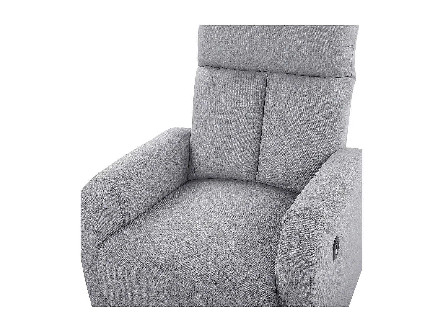 Relaxfauteuil SOMERO Stof Grijs