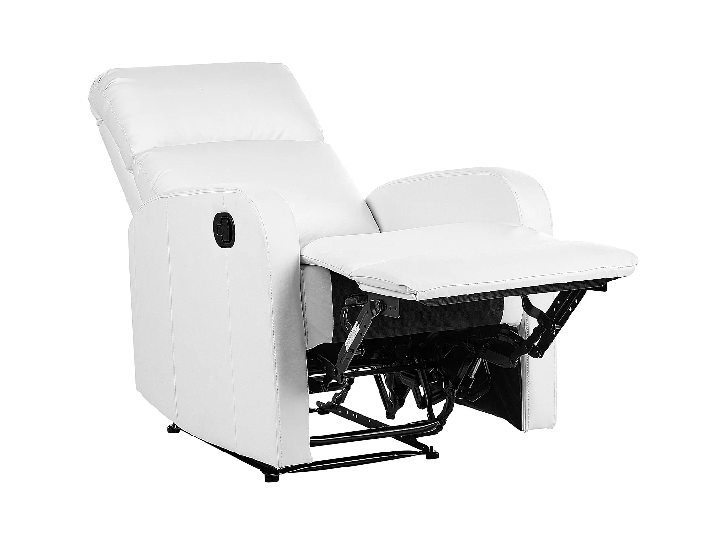 Relaxfauteuil VIRRAT Kunstleer Wit