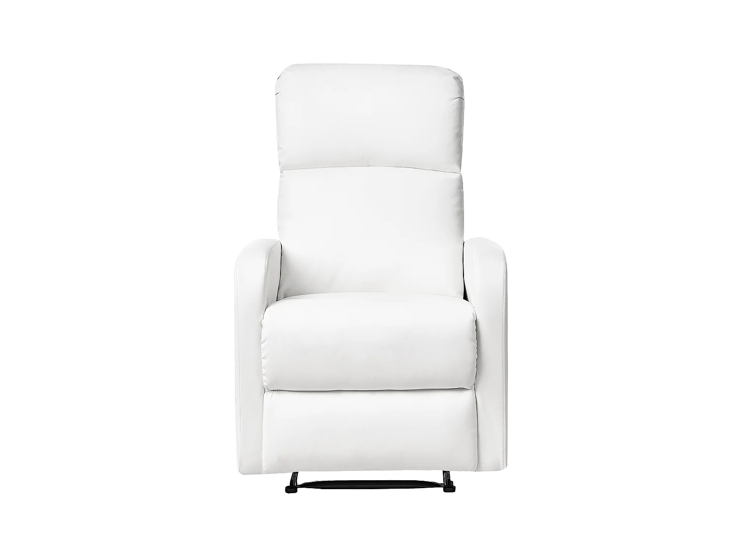 Relaxfauteuil VIRRAT Kunstleer Wit