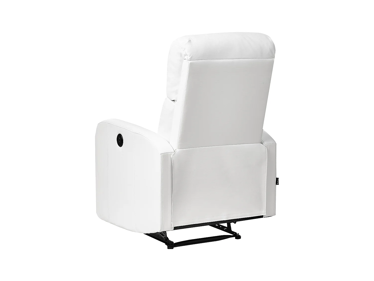 Relaxfauteuil VIRRAT Kunstleer Wit