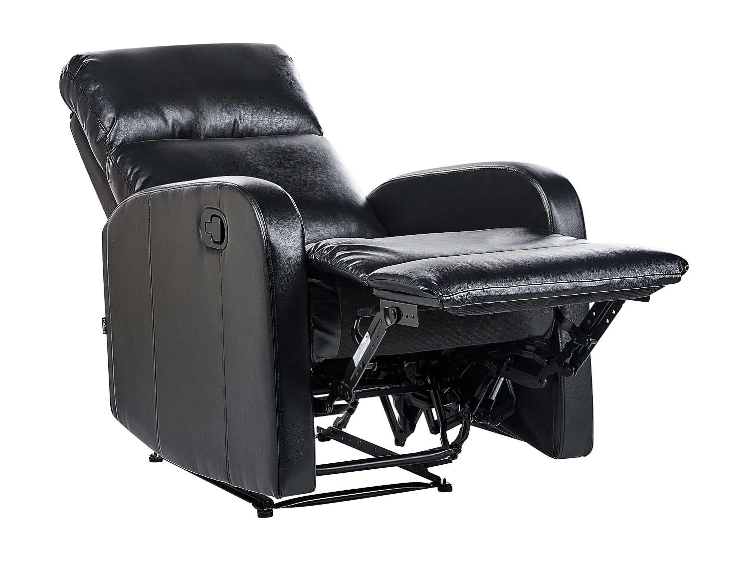 Relaxfauteuil VIRRAT Kunstleer Zwart