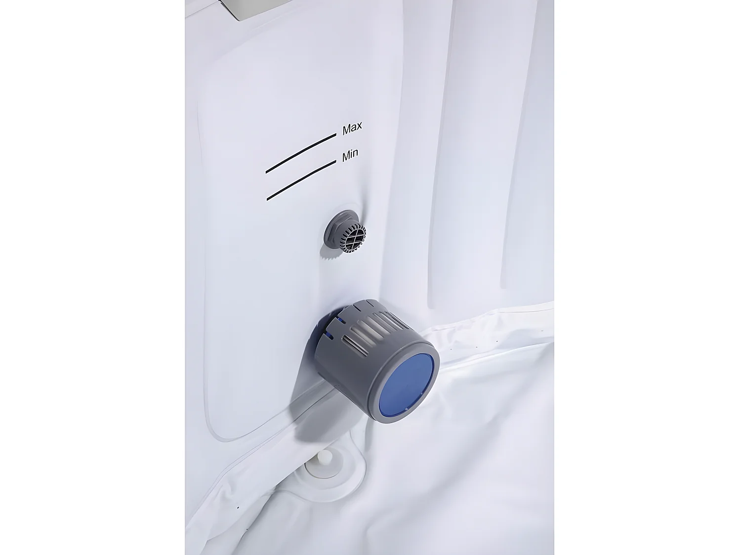 Spa inflável "Saint Tropez" em PVC - 4 lugares - Preto com 110 jatos de bolhas e sistema de aquecimento eficiente