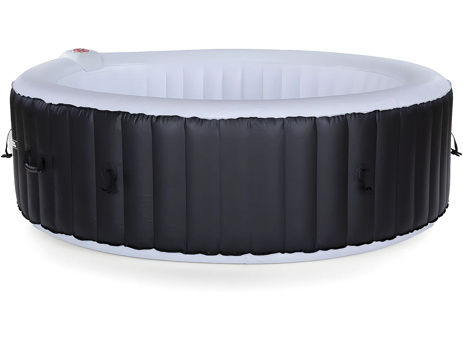Spa hinchable SAINT TROPEZ EN PVC - 6 PLAZAS- NEGRO/ GRIS CLARO