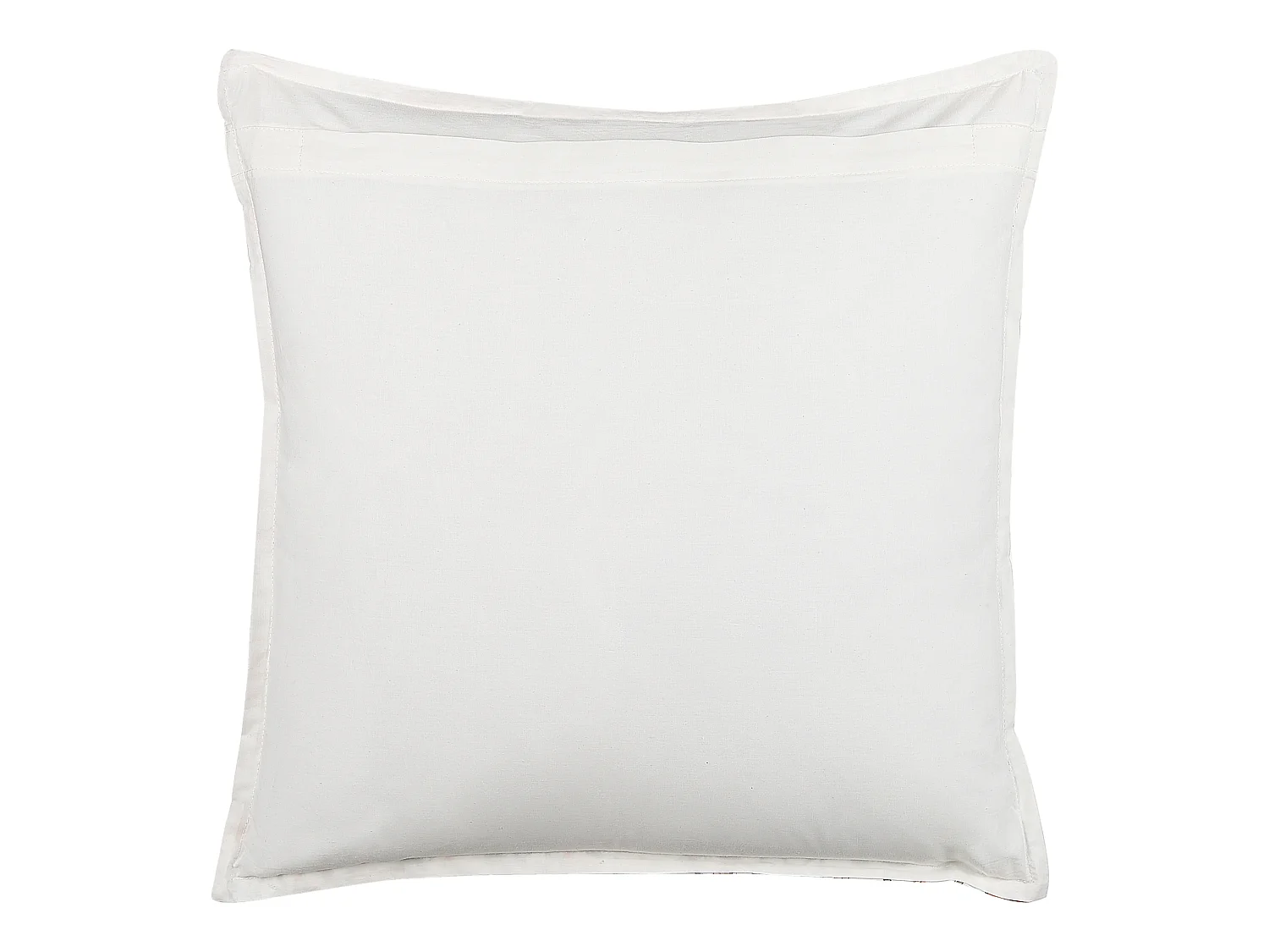 Dekokissen 2er Set MEADIA Baumwolle 45 x 45 cm Rot Blumenmuster