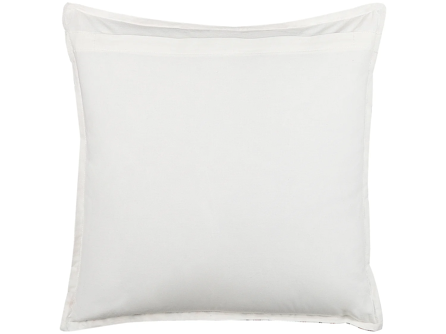 Zestaw 2 poduszek dekoracyjnych MEADIA Bawełna 45 x 45 cm Czerwony Wzór kwiatowy