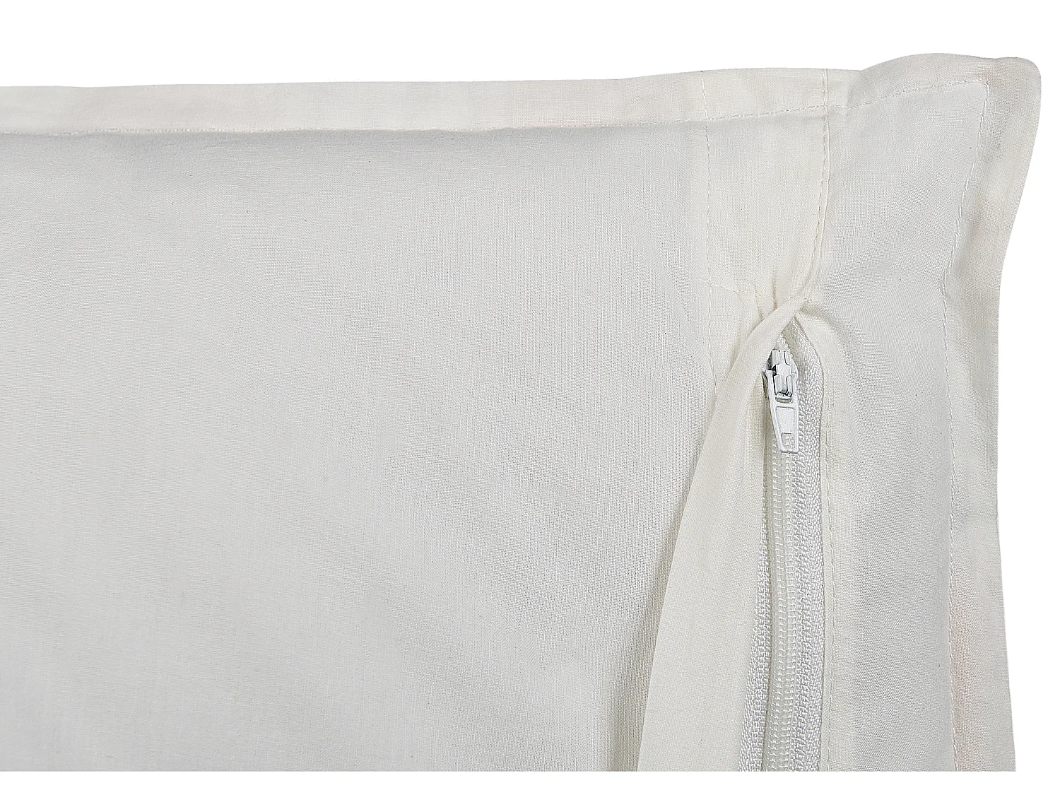 Zestaw 2 poduszek dekoracyjnych MEADIA Bawełna 45 x 45 cm Czerwony Wzór kwiatowy