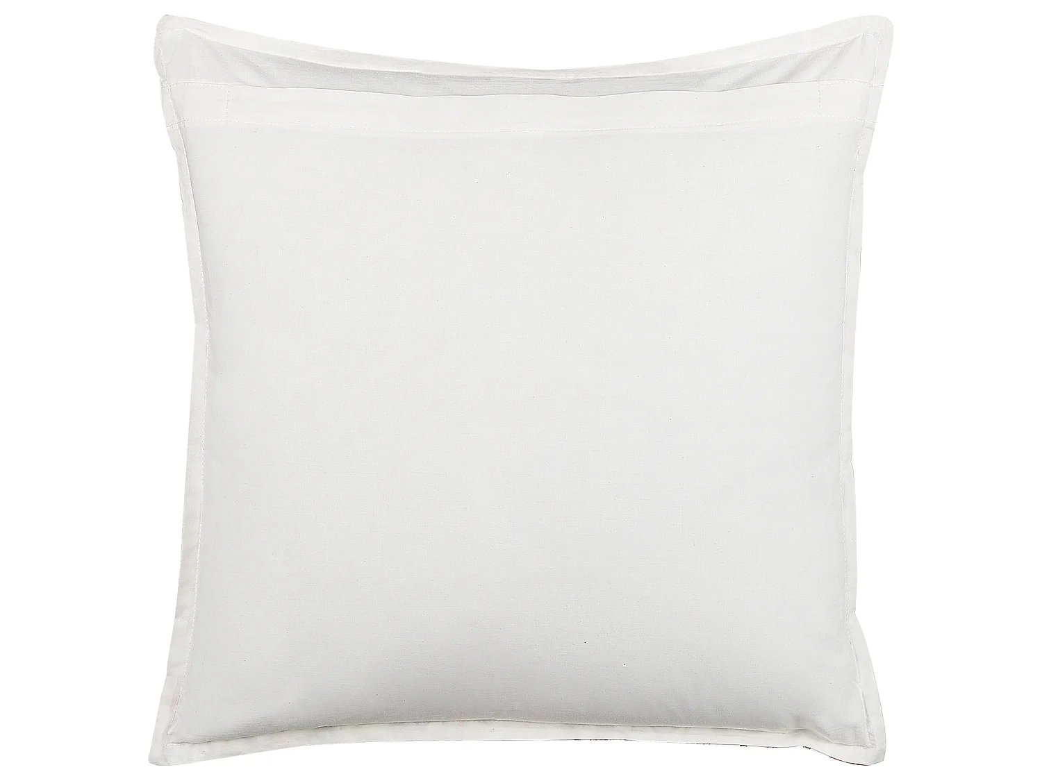 Dekokissen 2er Set MEADIA Baumwolle 45 x 45 cm Rot Blumenmuster