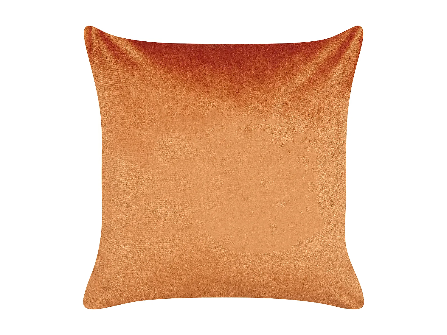 Set di 2 cuscini SERGIPE Velluto 45 x 45 cm Arancione Trama geometrica
