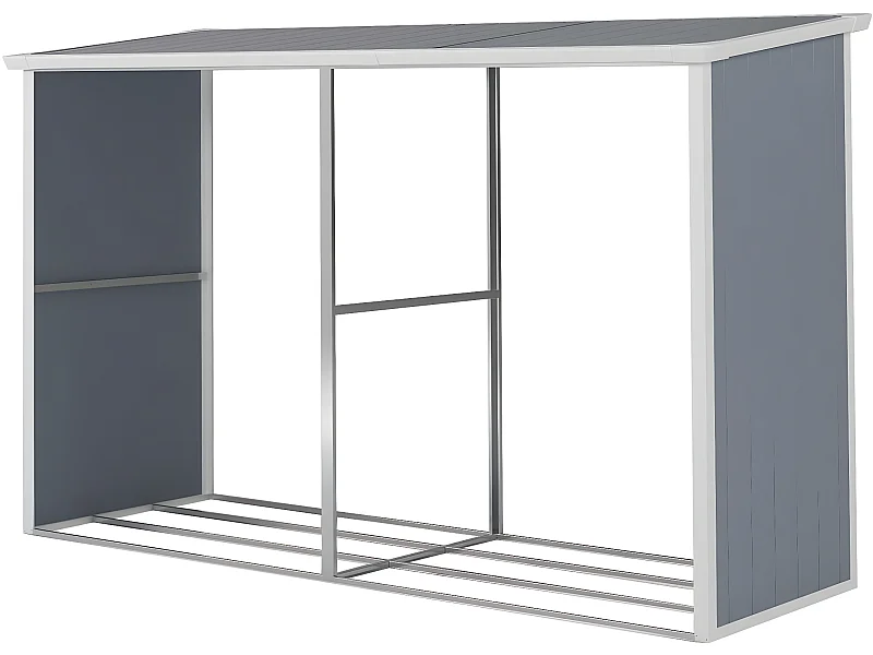 Leñero "Alexandre" - 3.38 m² - 302 x 112 x 190 cm - Gris